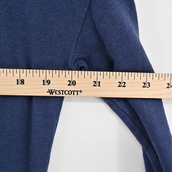 LILLY PULITZER Joyce Shift Dress Sz XS UPF 50+ True Navy 3/4 Sleeve Patch Pocket - Picture 4 of 13